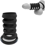 Penis Sleeve Penis Ring Sex Toys For Men,Cockring Penis Extender Mens Sex Toys For Sex Enhance, Penis Extension Cock Ring Sex Game, Silicone Penis Rings Enlarger Adult Sex Toys For Men Longer Stronger