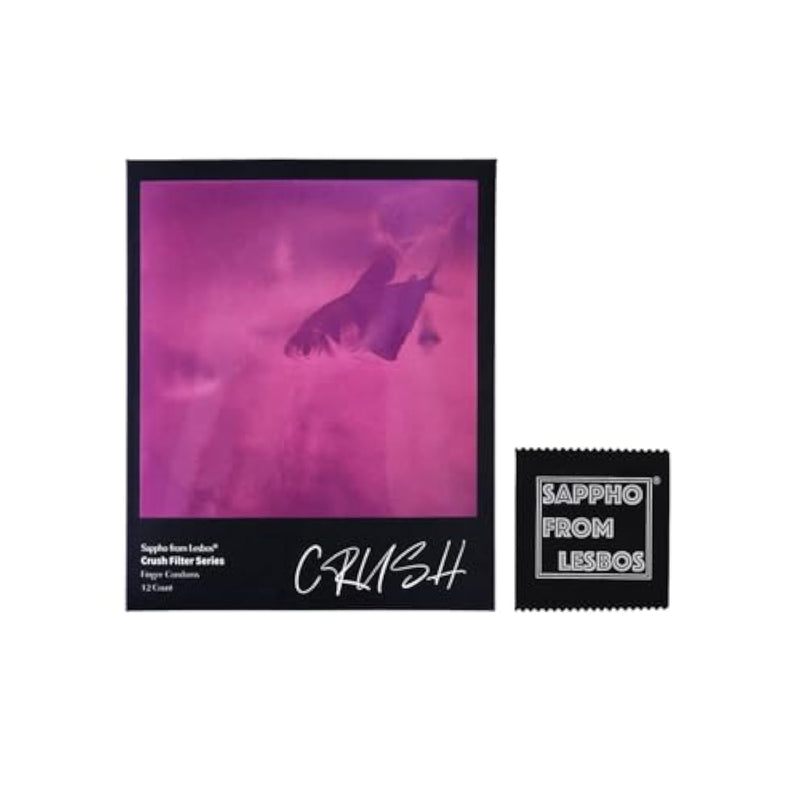 Crush Pink18 Pcs Bundle Ultra-Thin Natural Latex Lubricated Finger Condoms