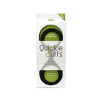 Quickie Cuffs, Flexible Strong Silicone Handcuffs Wrist And Ankle Restraint Toy For Adults. Light, Portable, Soft And Comfortable Accessories, Perfect For Couples Bedroom Roleplay - Large Black