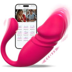 Vibrator Adult Sex Toys App Remote Control G Spot Vibrators Long Distance Egg Vibrator Wireless Bluetooth Rechargeable Wearable For Female Couples Clitoral Stimulator Sexual Pleasure Tools For Women