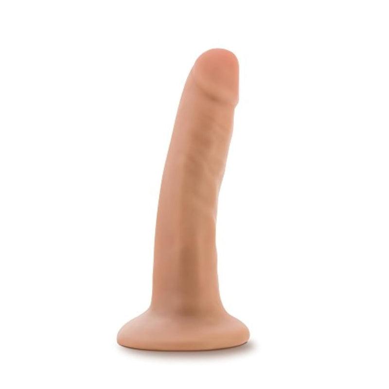 Eden Adult Sex Toys - 5.5 Inch Realistic Small Dildo For Beginners - Suction Cup & Harness Compatible For Hands-Free Play, Soft Lifelike Penis - G-Spot Anal Pleasure Toy For Women Men Couples - Beige