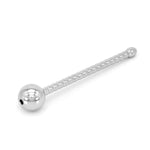 Short Stainless Steel Urethral Sounds Metal Penis Plug With Multi Beads Dilator Masturbation Rod Stimulation For Men Urethral Plug Exercise Expanding Massage(10Mm)