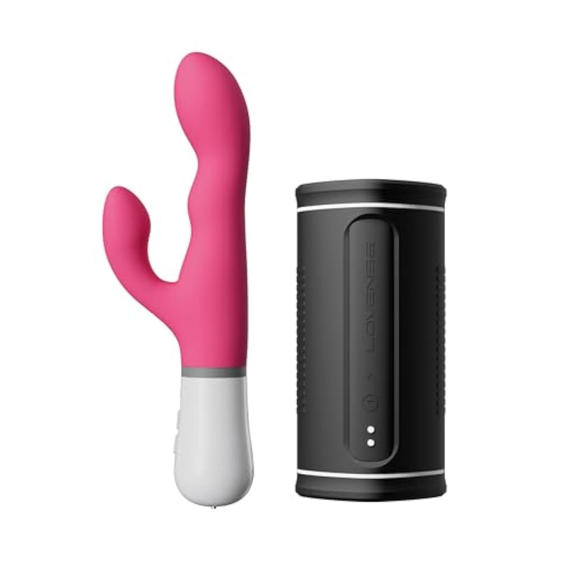 Nora Rabbit Vibrator Sex Toys+ Calor Male Masturbator With Remote Control Long Distance Vibrator For Couples Pleasure