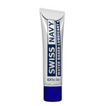 Swiss Navy Premium Water-Based Lubricant - 0.34 oz - Lubricating Gel for Men, Women & Couples - Toy Safe - Non-Staining Formula - Compatible with Latex & Condoms