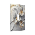 Gilded Bloom 2-Gang Toggle & Rocker Combination Wall Plate