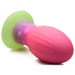 Xeno Egg Glow In The Dark Premium Silicone Egg Adult Sex Toy For Women Men & Couples. Roleplay Egg With Strong Suction Cup And Textured Sides For Stimulation. X-Large