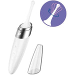 Twirling Delight Vibrator Sex Toy | Adult Toys For Women | Tip Vibrator With 40 Vibration Combinations | Vibrating Sexual Pleasure Device | Stimulation Vibrators (White)