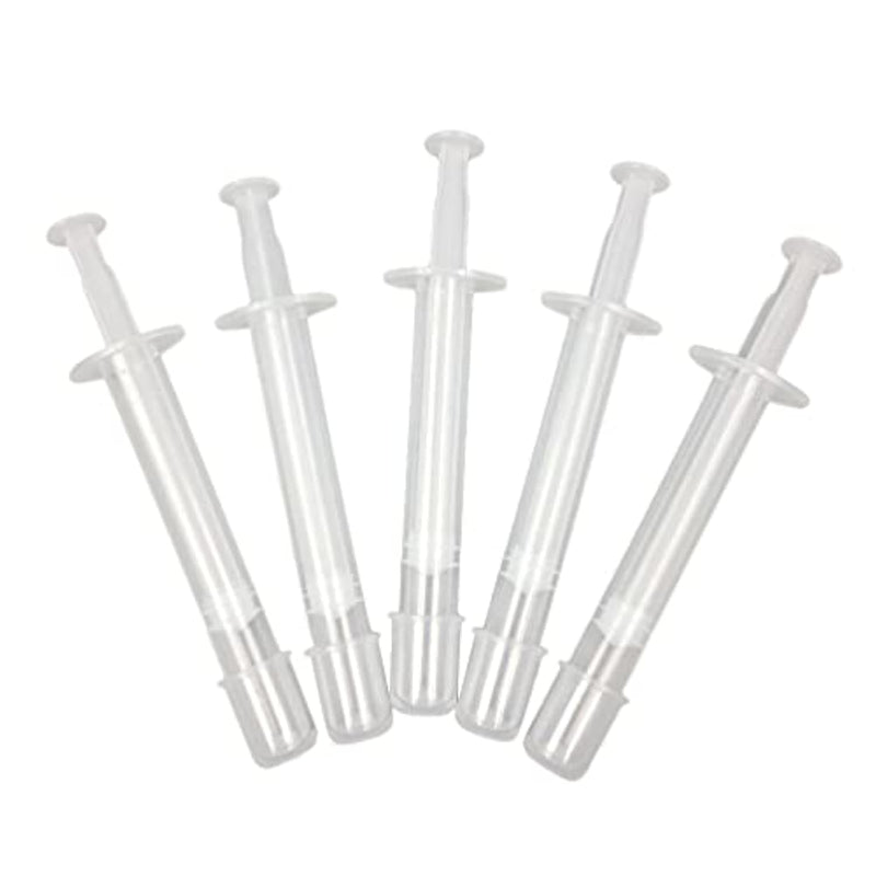 100Pcs Disposable Anal Vaginal Applicator Lubricant Applicator Personal Lube Tube Syringe Shooter Anal Launcher For Female Progesterone Suppositories