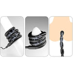 Silicone Wrapped Penis Ring With 8 Electric Shock Modes, Bendable Male Exercise Masturbation Electric Shock Sex Toy