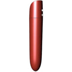Burgundy Bullet, One Button, Clitoral Stimulator, 7 Modes, 3 Intensity Settings, Magnetic Usb Charge Port. Ipx6 Water Proof, For Women And Adults