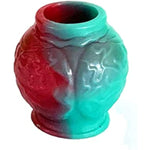 Multi Color Silicone Made Big Knot Penis Ring Sleeve Knotty Optional Size For Choose (S)