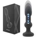 Male And Female Anal Butt Plug Masturbator Thrusting Prostate Massager P-Spot And G-Spot Unisex Vibrator Silicone Waterproof Usb Rechargeable Sex Pleasure Toy