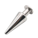 Heavy Duty Stainless Steel Anal Plug for Couples - Metal Butt Expansion Toy