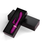 Vibrator Sex Toy Female G-Spot Rabbit Clitoral Rotation Vibrating Waterproof Body-Safe Silicone Usb Rechargeable Massage Couples