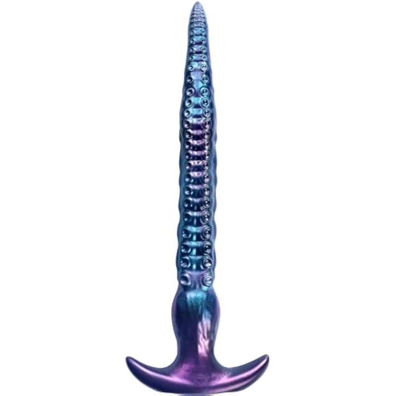 Tentacle Dildo Sex Toys, 19.68 Inch Extra Long Gspot Dildos With Strong Suction Cup, Blue Huge Monster Fantasy Silicone Dildos Anal Plug For For Women Men