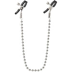 Nipple Play Silver Beaded Nipple Clamps