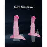 Horse Penis Sleeve Enlarger, Animal Cock Sleeve Extender Male Length Girth Extension Enhancer Delay Ejaculation Monster Sheath Adult Sex Toy For Men Couples