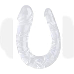 Double Headed Simulation Toy For Adult,Simulated Phallus Back Court Anal Plug,Female Dildo Masturbation G-Spot Sex Toy