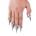 Adult Sex Toys Metal Fale Nails 5 Pieces Bdsm Kit Fetish Sexual Pleasure Tools For Couples Foreplay Restraints Games