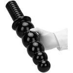 Anal Bead Dildo Butt Plug - 10.6 Inch Anal Dildo With 5 Gradual Large Beads, Thick Huge Anal Plug With Handle, Soft Flexible Double Ended Dildo Sex Toy For Men Women