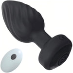 Wireless Remote Control Anal Plug – 10 Frequency Vibration, Rechargeable & Waterproof Adult Sex Toys For Men & Women, Butt Plug Prostate Massager With Ergonomic Design – Black