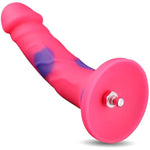 Sex Machine Attachment, Sex Toy Realistic Dildo Compatible With Harness, Dildo For Ukulele Love Machine Device Series With Ezfunlok Connector, 6.6 Inches