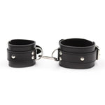 Sm Bondage Set, Bdsm Bondage Set, Sex Toys Including Bondage Strap, Thigh Cuffs And Handcuffs For Bondage Lovers, Couples, Beginners And Professionals, Black