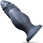 3" Thick Realistic Knotted Dildo, 9.5 Inch Silicone Monster Anal Dildos No Balls For Deeper Anal Dilator G-Spot Prostate Massager, Massive Animal Dildo Huge Butt Plug Fantasy Sex Toy For Women Men Gay