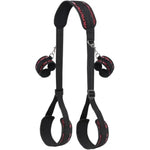 Bondage Restraints, Bdsm Kit Sex Bondage With Adjustable Handcuffs & Sex Straps For Couples Sm Game Play, Bed Restraints With Neck To Leg Spreader Bondage Rope For Women Beginner Adult Sex Toys