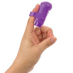 Charged Fingo Vooom – Purple Finger Vibe – Waterproof, Discreet Mini Clitoral Toy For Women – 10-Function Bullet Massager