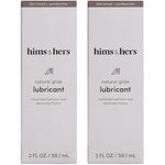 Glide Premium Water-Based Lubricant Formulated With Aloe, Green Tea Extract, And Hemp Seed, No Sticky Residue, Hydrating And Ph Balanced, No Parabens Or Fragrance, 2 Pack