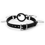 Silicone Strap Sex Open Mouth Gag With Nipple Clamps, Sm Toys Bondage Restraints Bite Gag Muzzles For Sex (Style-2)