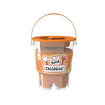 1.1 lb Orange Sensory Sand for Kids, Non-Toxic Soft Play Sand for Creative Activities