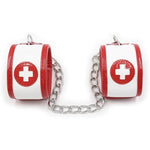 Bdsm Kit With Handcuffs Ankle Cuff And Eye Mask Leather Adjustable Juguetes Sexuales For Adult Couples Sm Cosplay Games