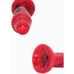 9 Inch Spiked Head Dildo, Red Dildo With Big Head, Ribbded Spiky, Barbed Dildo, Dildo With Ridges, Fisting Dildo, Large Head Dildo, Spikey Sex Toy, Anal Female Male Adult Toy, Bumpy