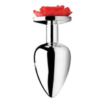 Red Rose Anal Plug- Large