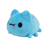 Mini Plush Toy - Officially Licensed - 8" Cute Blue Capoo In Lazy Pose – Soft Stuffed Animal – Kawaii Plushie For Kids, Girls, Boys & Anime Fans