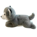 Soft Stuffed Animals Siberian Husky Plush Toy, Kawaii Cute Plush Stuffed Husky Pillow Gift For Girls Boys Birthday