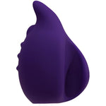 Huni Clitoral Vibrator, Rechargeable Lay-On Adult Sex Toy For Women, Waterproof Finger Vibe, Easy Grip Handle (Purple)