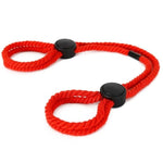Rope Handcuffs Bdsm Sex Restraints Bondage Wrist Ankles Cuffs With Adjustable Buckle Fetish Adult Sm Sex Toys For Men Women Couple