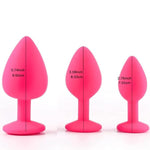 Silicone 3Pcs Butt Training Tool Anales Relaxing Plugs Adult Toy For Women And Couples Game Sunglasses Gift Present Sd-05
