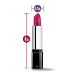 Blush Rosé Lipstick 4" Mini Pocket Vibrator, Satin Smooth Tip - Discreet Quiet Bullet Stimulator - Personal Intimate Zone Massager, Clit & Pussy Pleaser - Pleasurable Adult Sex Toy For Women - (Black)