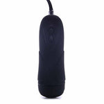 Nasswalk Ram Pulsating Butt Plug Waterproof Black 4 Inch