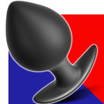 Anal Plug Wearable Butt Plug Prostate Massager Dilator Sex Toy (L)