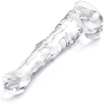 13.4 Inch Big Horse Dildo, Realistic Huge Thick G Spot Dildos With Strong Suction Cup, Flexible Anal Sex Toys For Women Men Gay Couple (Clear L)