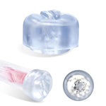 1 Piece Clear Men'S Penis Pump Sleeve Masturbator Sleeve Realistic Sleeve Replacement Seal Cap For Male Enhancement For Stronger And Larger Erections Pocket Vaginal Opening Mountings (Clear)