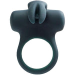 Frisky Bunny Vibrating Ring, Black