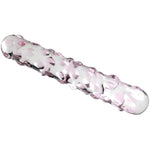 Double Ended Glass Dildo Adult Sex Toys For Couples, Realistic Dildos Crystal Clear Dildo Male Sex Toy With Massage Particle, 6.89" Double Sided Dildo Anal Dildo Adult Sex Toy For Men Women