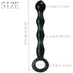 Crystal Glass Pleasure Wand Dildo Penis,Double Ended Glass Dildo Crystal Penis G-Spot Stimulator Women Masturbator Butt Plug Anal Sex Toy Glass Double Ended Dildo For Men Women(Style 3)