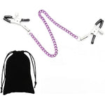 Adjustable Metal Nipple Clamps Entertainment Clip For Women Zr6016 Non-Piercing Nipplerings Clip On Nipple Rings Decorative Clip For Clothing Accessories-Zr2